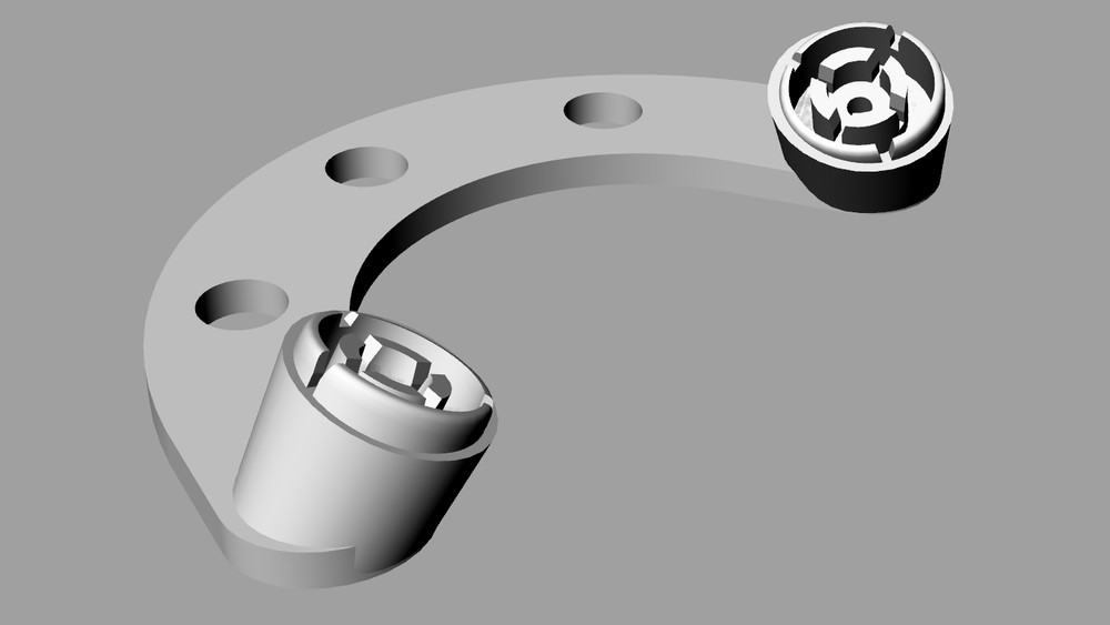 3D Print Wall Ceiling Hang Bracket for Harman Kardon Onyx Studio Models 3 & 4