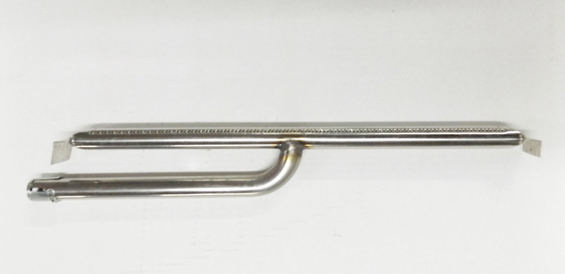 ALUMINIZED STEEL BURNER W/ AIR SHUTTER 22.5" OVERALL