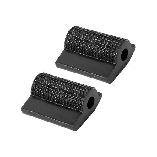 2pcs Universal Black Gear Shift Shifter Case Boot Protector Cover Rubber Pad