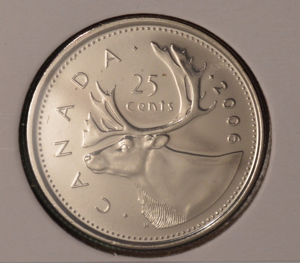 2006L Canada 25 Cents - Uncirculated