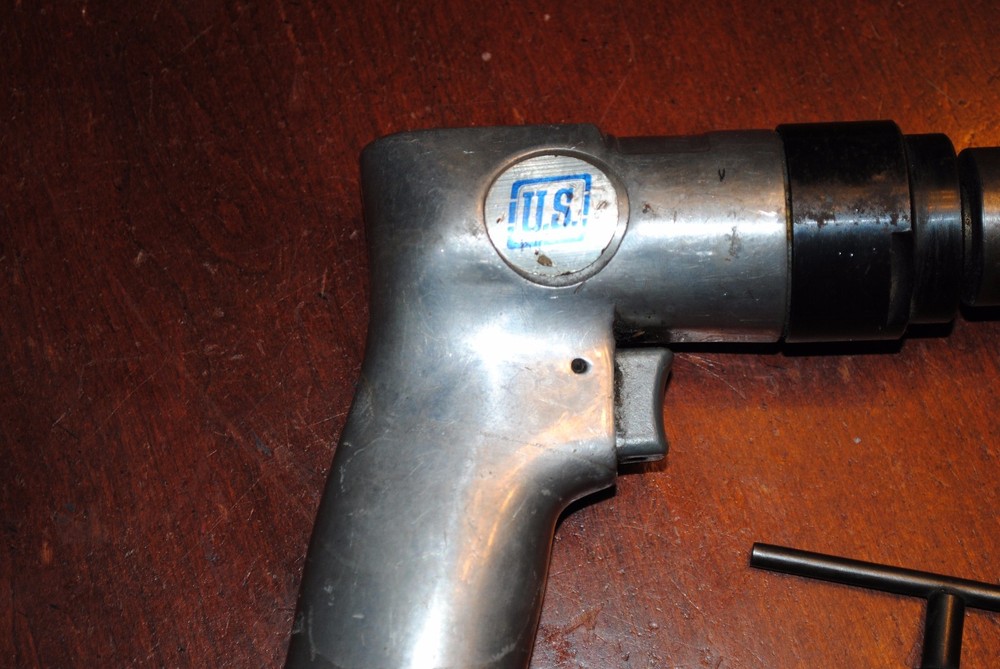 US Industrial Tools Air Drill ~ Aircraft Tools Jacobs chuck