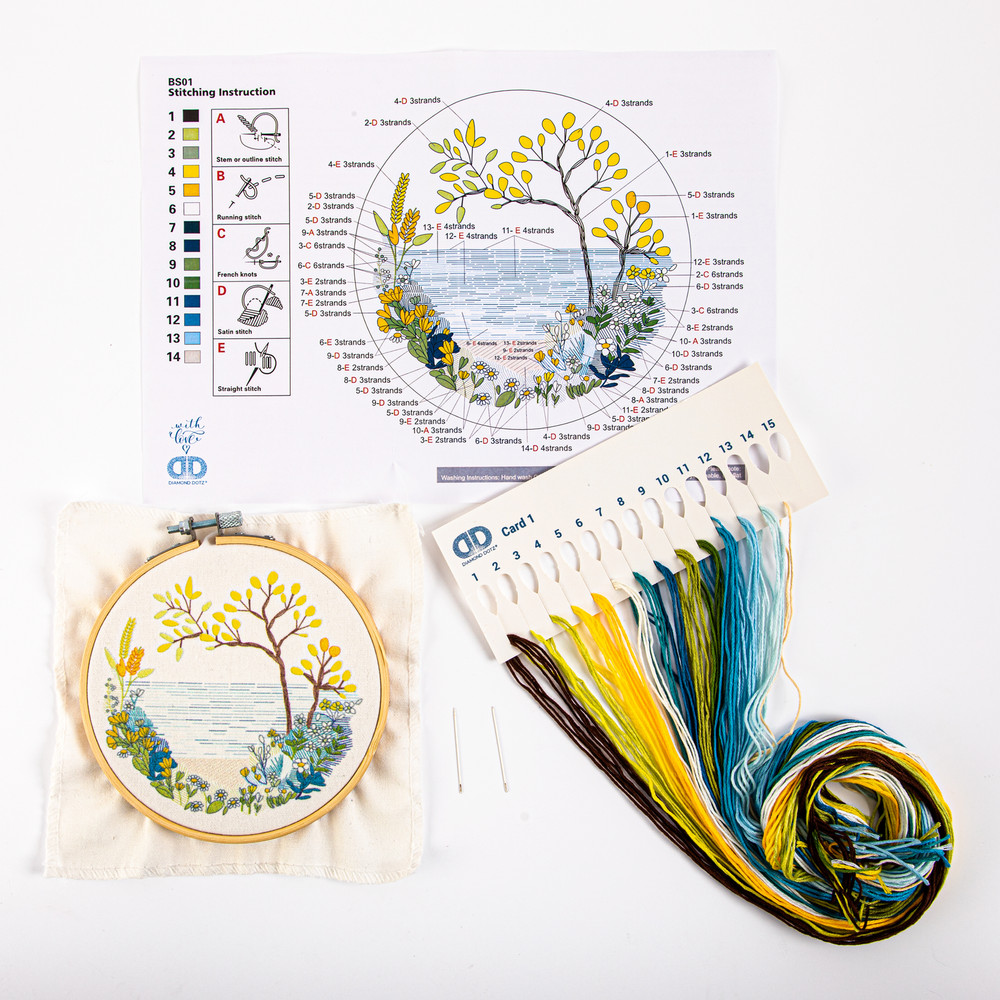 Diamond Dotz Embroidery Wild Ocean