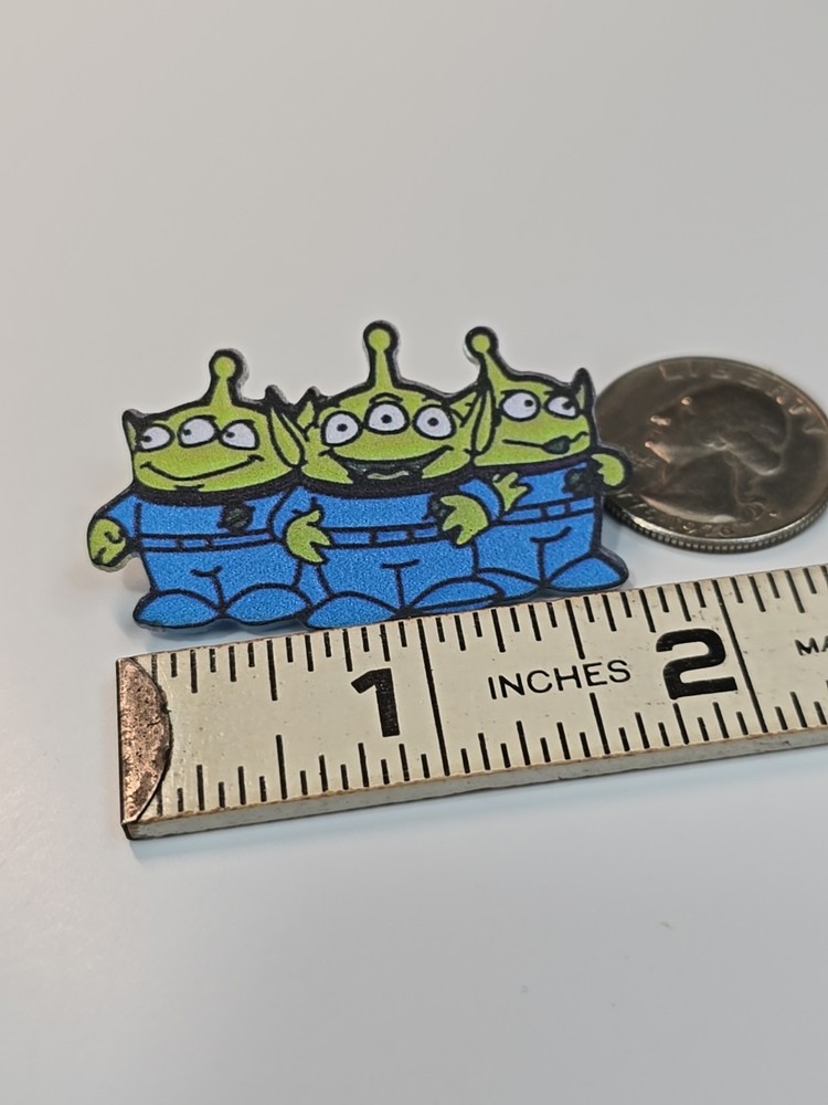 Toy Story Aliens Lapel Pin Flat Hard Plastic