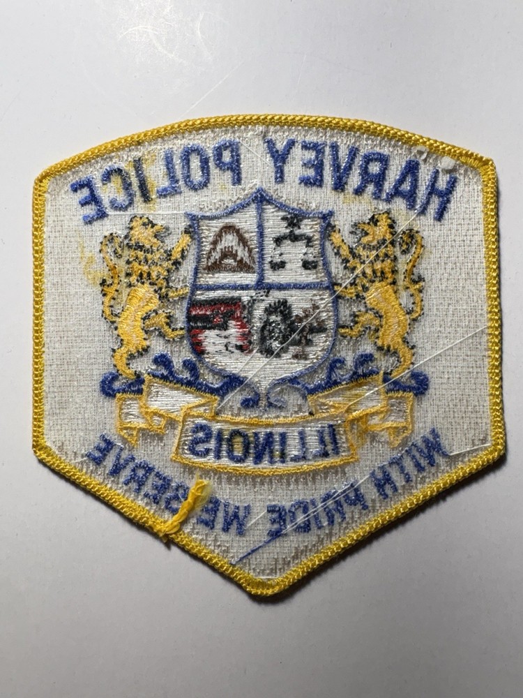 Harvey Illinois Police Patch