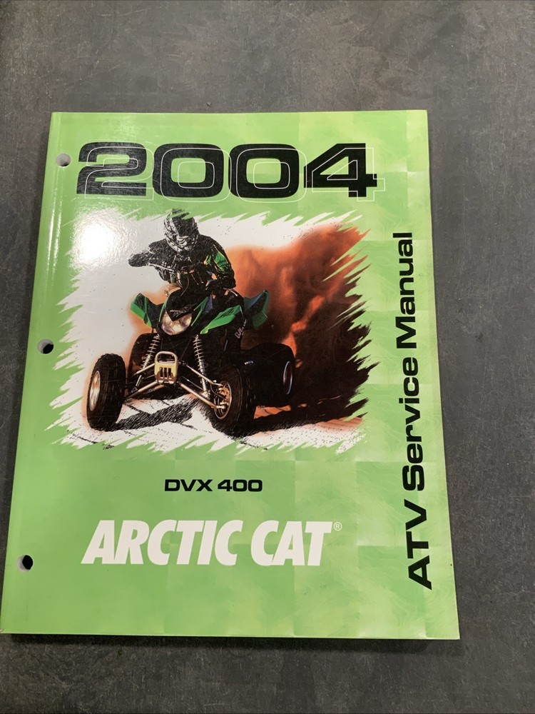 2004 ATV Service Manual -DVX 400