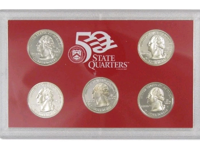 2000 S SILVER Proof Mint Set, Original Government Packaging OGP COA 🔥