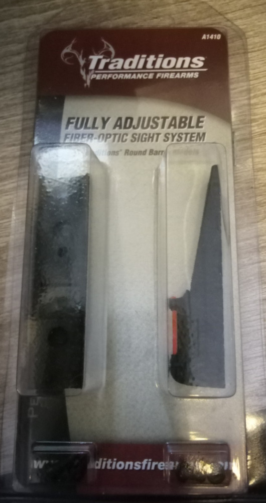 Traditions Performance Firearms Fully Adjustable Fiber-Optic Sight System