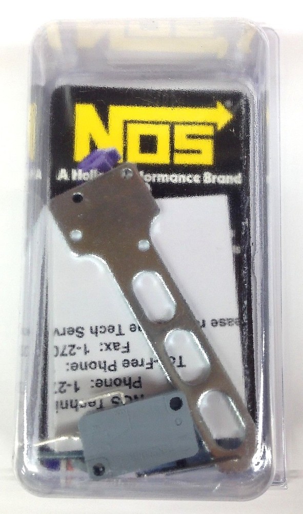 NOS 15640 Nitrous Microswitch w/ bracket - Wide Open Throttle Switch