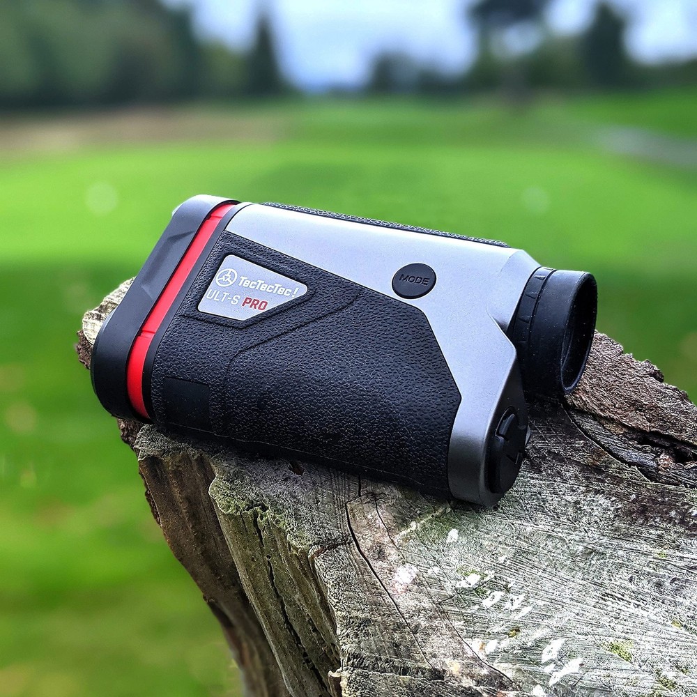 ULT-S Pro Golf Rangefinder with Stabilization, Slope & Vibration | Hyper Read...
