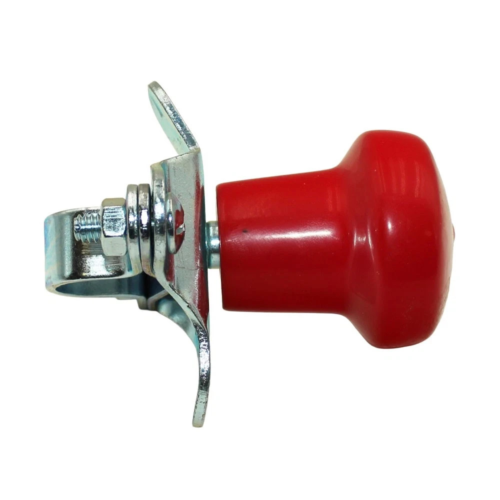 WS12 Red Universal Tractor Steering Wheel Spinner Knob Deep Spoke