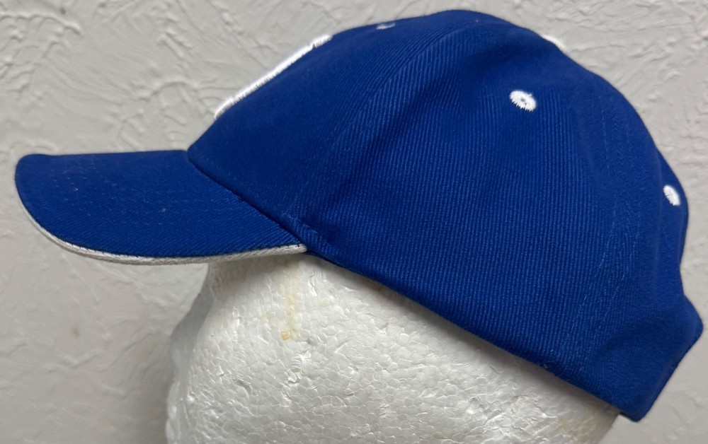 Indianapolis Colts NFL Team Apparel Blue White Basic Hat Cap Kids Strapback