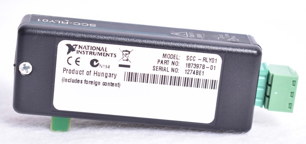 National Instruments Digital SPDT Relay Module SCC-RLY01