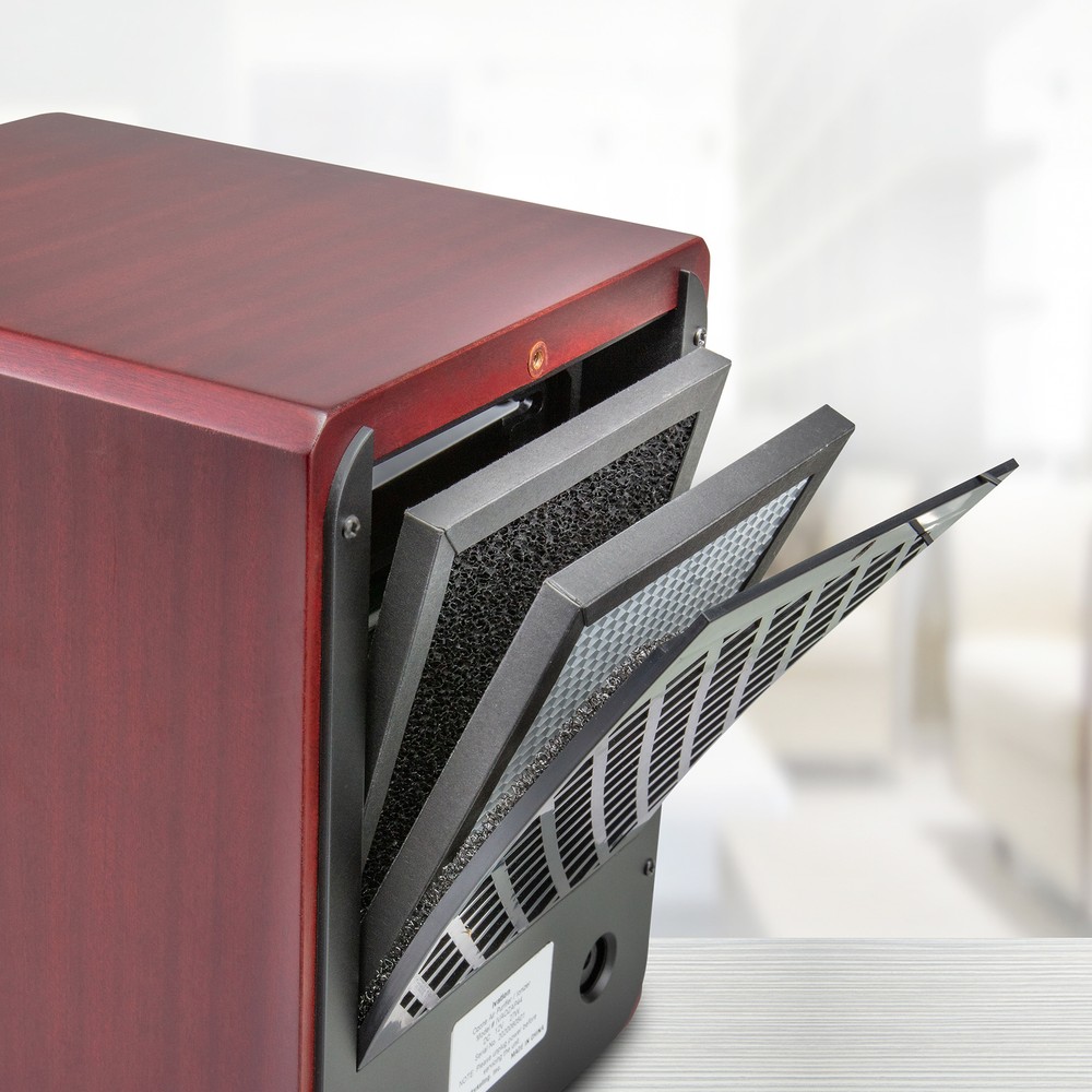 Ivation Ozone Air Purifier Portable Deodorizing System w/ Multi-Level Filtration