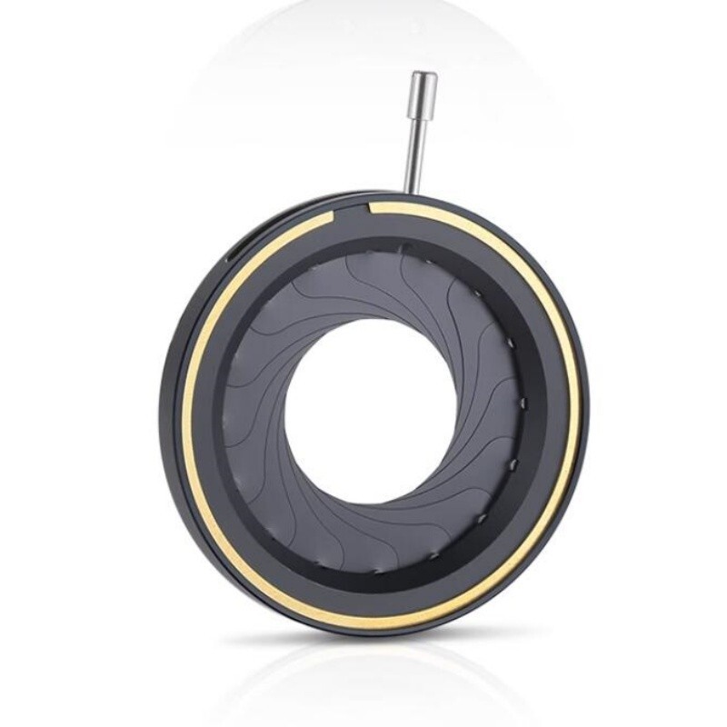 1-piece adjustable 2.5-36mm mechanical iris diaphragm for microscope/camera