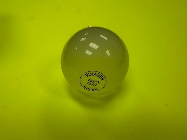 4Pcs Light bulb 75W 130Vac Rough Service Eiko