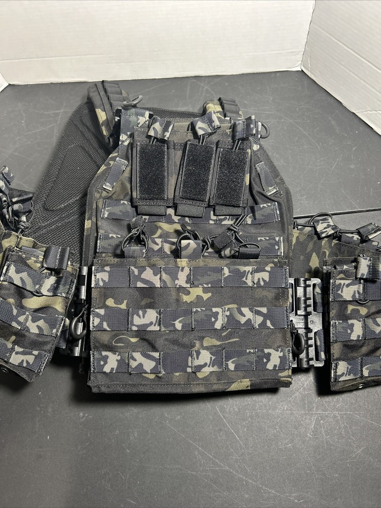 Tactical Bulletproof Vest NO ARMOR PLATES
