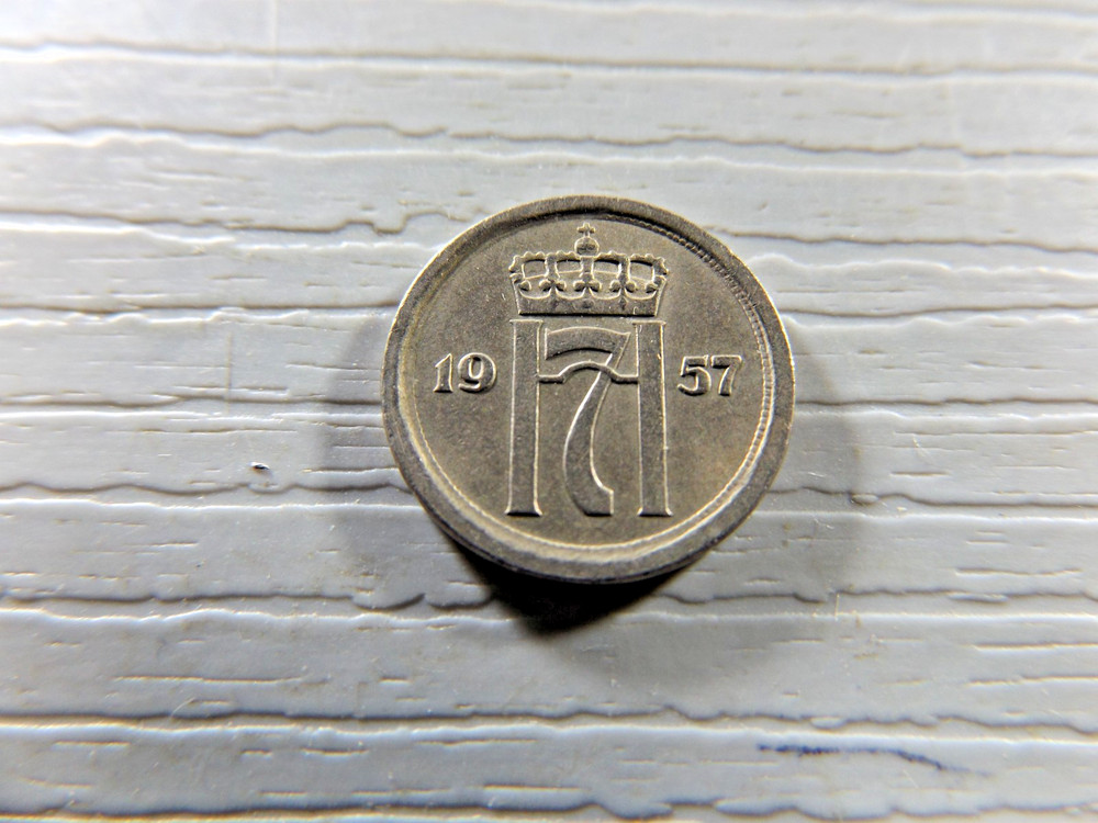 NORWAY 1957 10 Ore