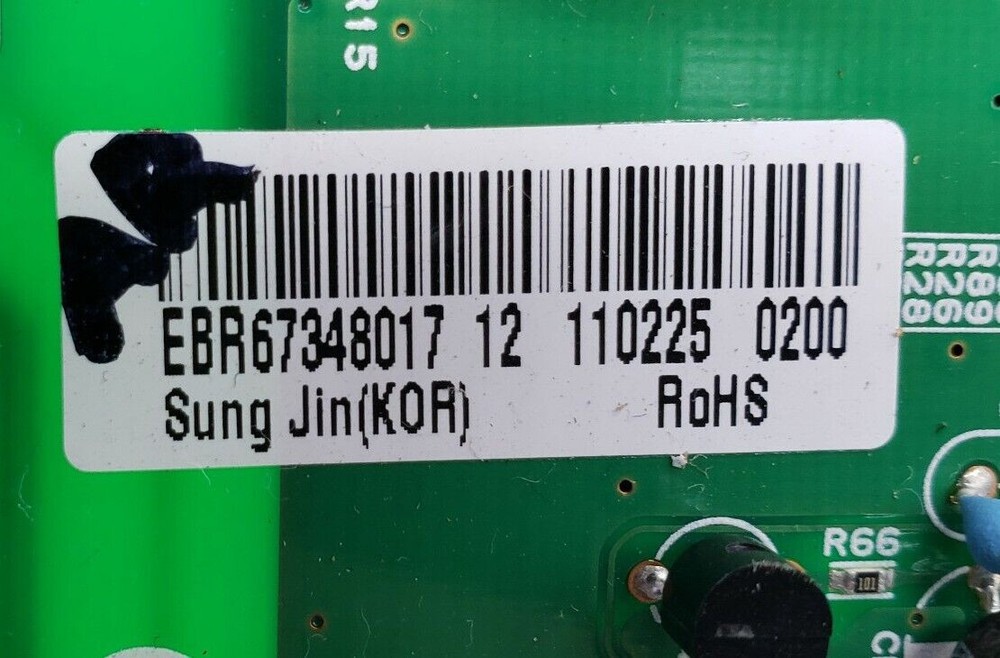 (Same Day Ship) LG Refrigerator Control EBR67348017 Same Day Ship