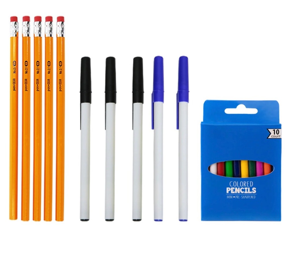 50 Piece Back To School Kit With Everything Including 