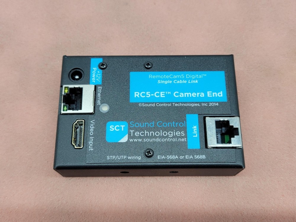 USED SOUND CONTROL TECHNOLOGIES RC5-CE Camera end Transmitter SKU 20697