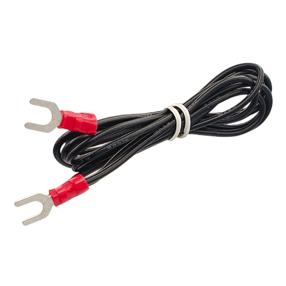 Komsunma Ground Wire for Technics Phonograph Turntable, 5-ft Technic Black