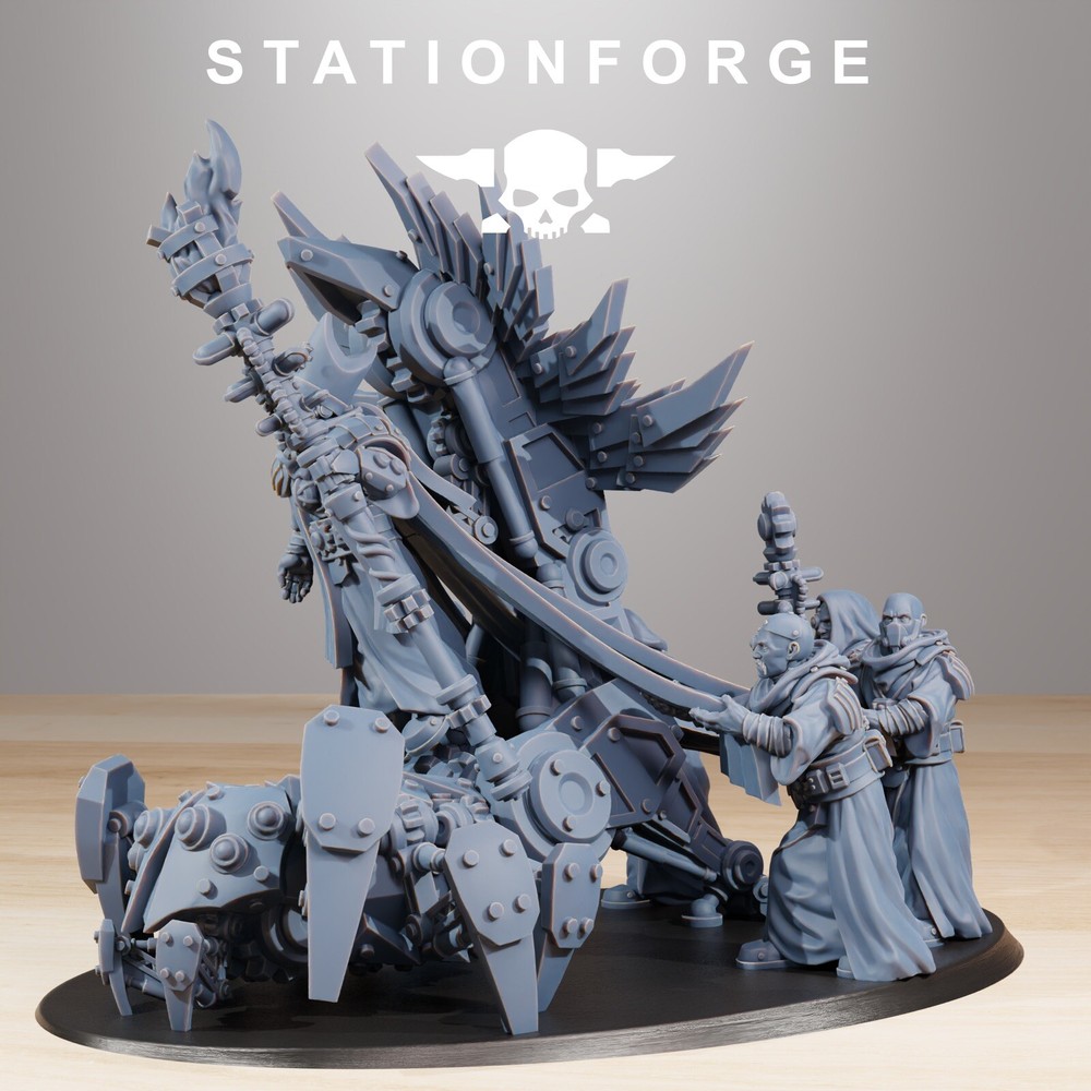 Scavenger Priest, Tech Adept, Mech Division, Stationforge