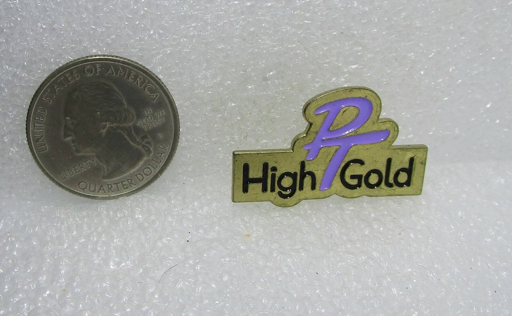 PT High Gold Pin