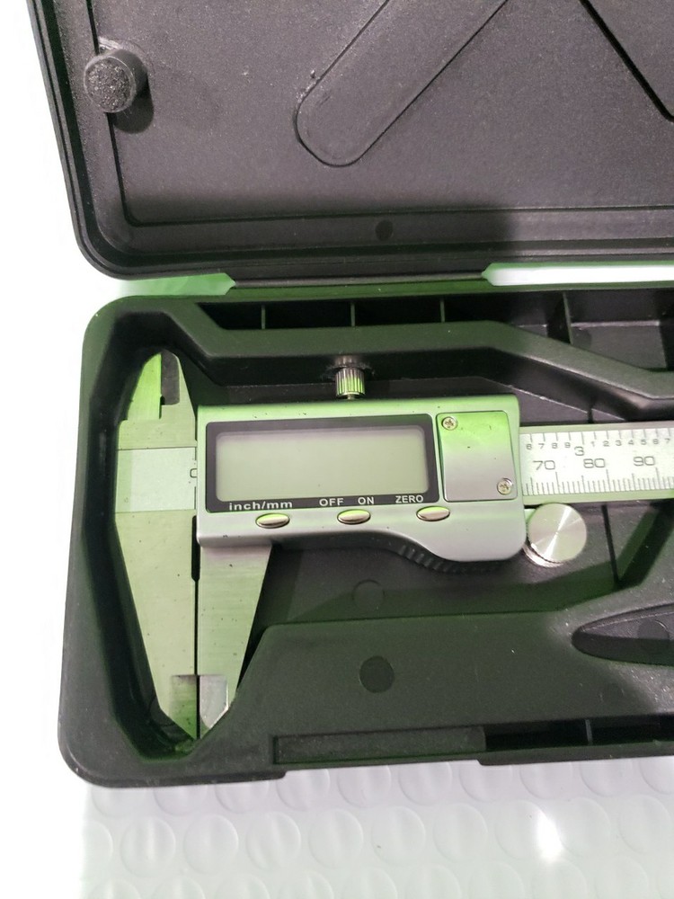 Hardened 6" Digital Caliper Measuring Tool Open Box