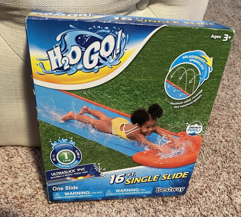 H2O GO! 16 Ft Single Slip & Slide