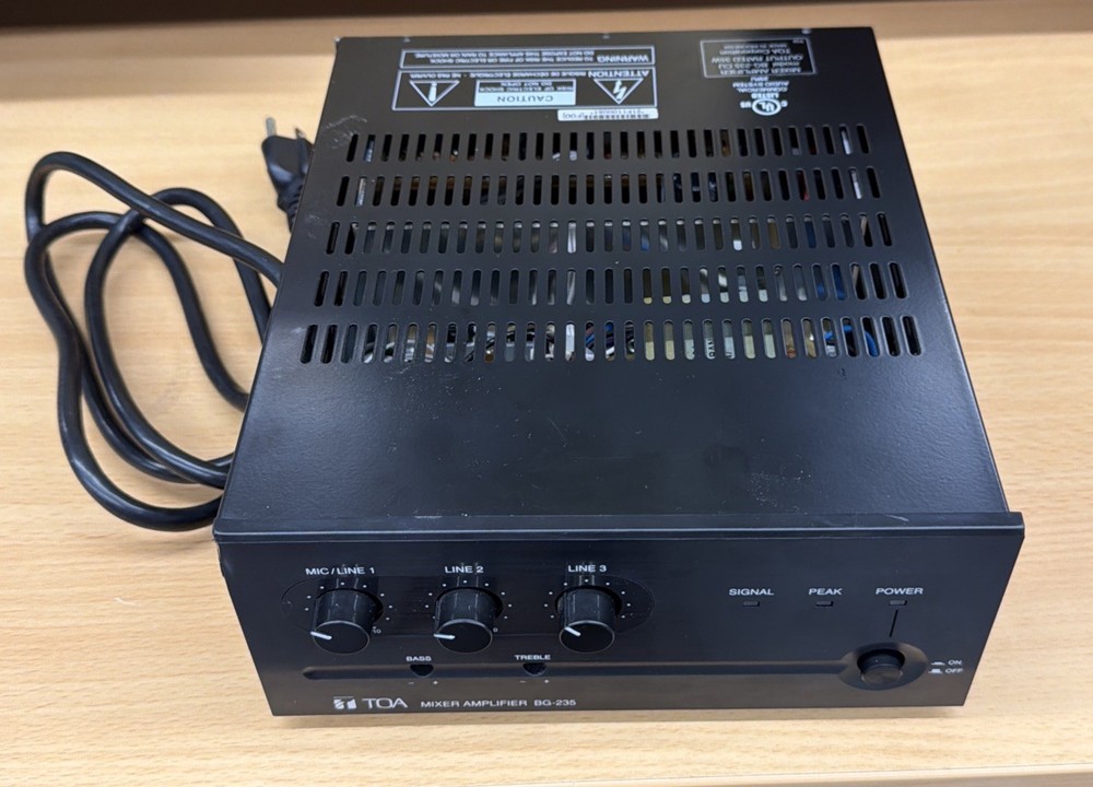 TOA Mixer Amplifier BG-235
