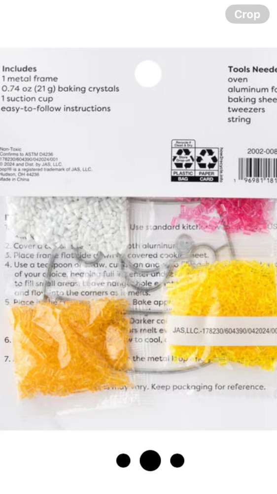HALLOWEEN CANDY CORN MAKE IT & BAKE IT ORNAMENT KIT NEW