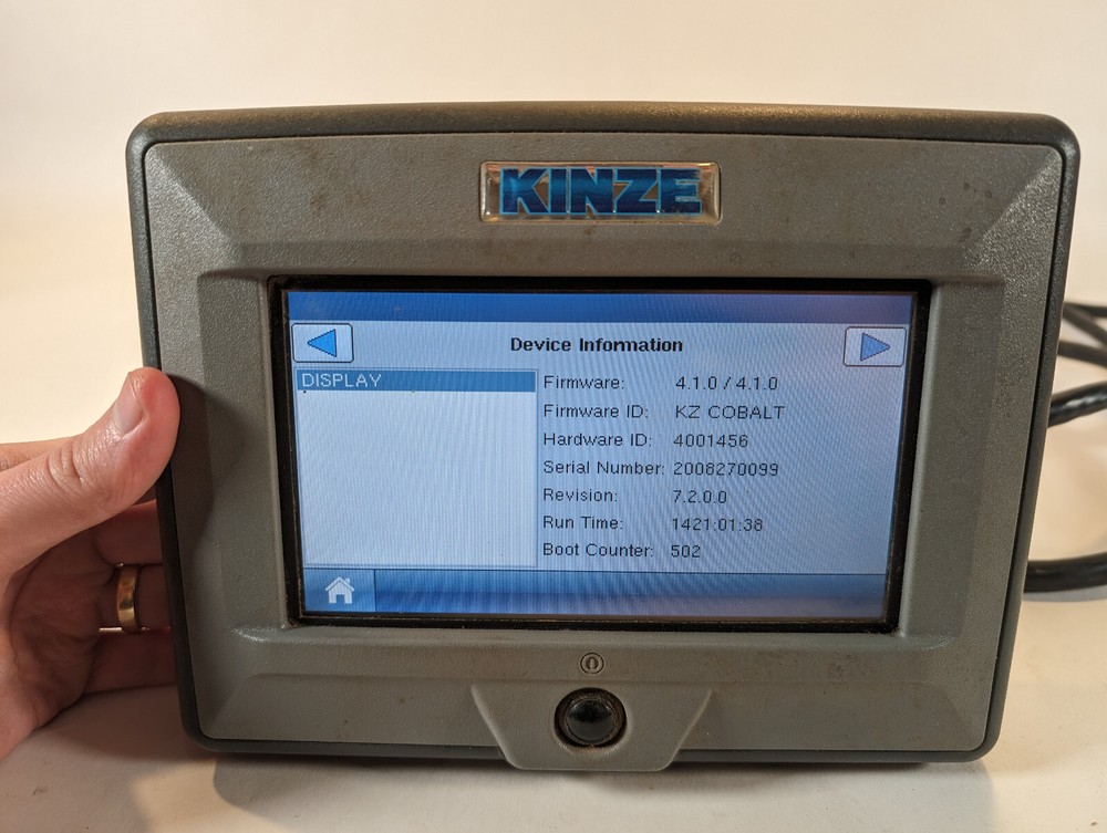Kinze Cobalt A13554 No Unlocks