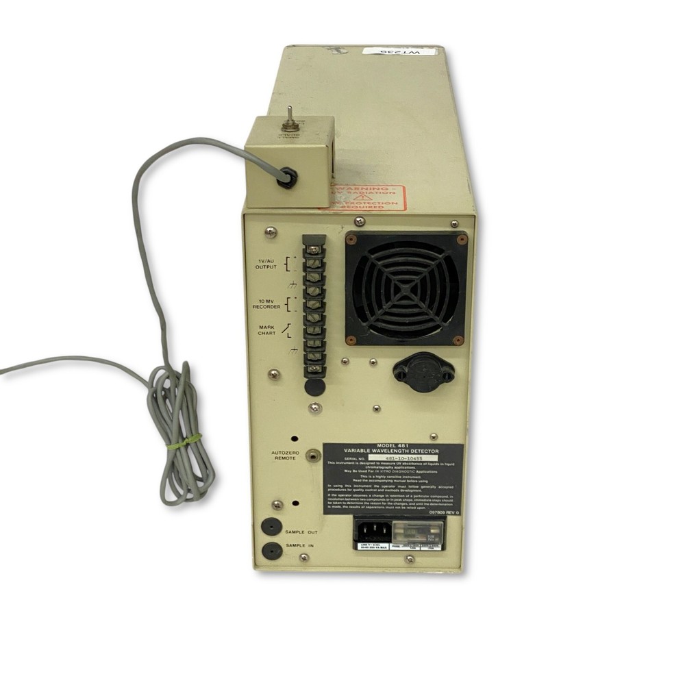 Millipore Waters Lambda Max 481 LC Spectrophotometer, Variable Wavelength Detect