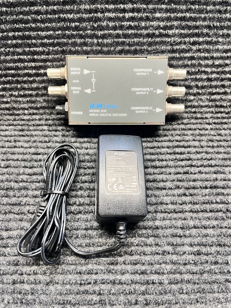 AJA D5E Serial Digital Encoder with Power Supply Pre Owned