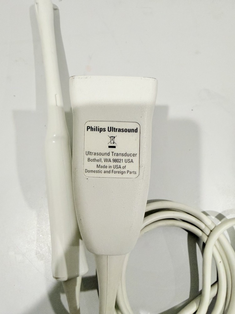 Philips C10-3V Transducer Probe Curved Array Ultrasound