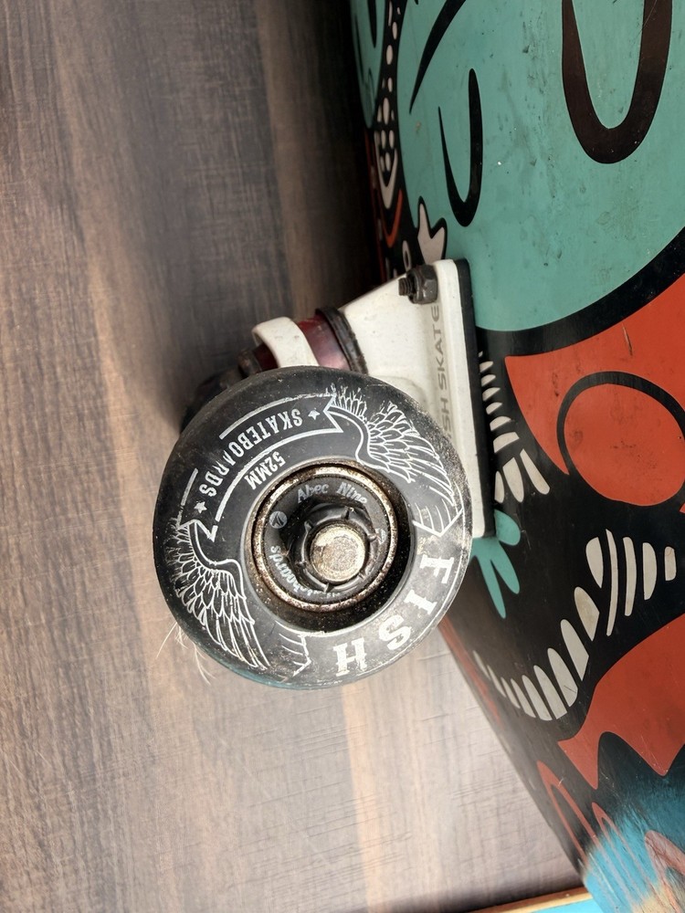 FISH Skateboards Complete Skateboard | Trucks & Wheels | Used