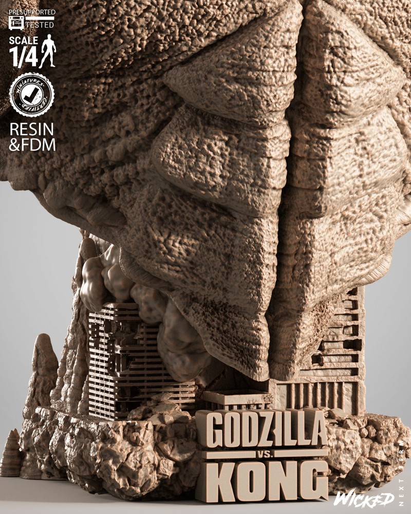 Godzilla Resin Bust Model Kit Unpainted/Unassembled