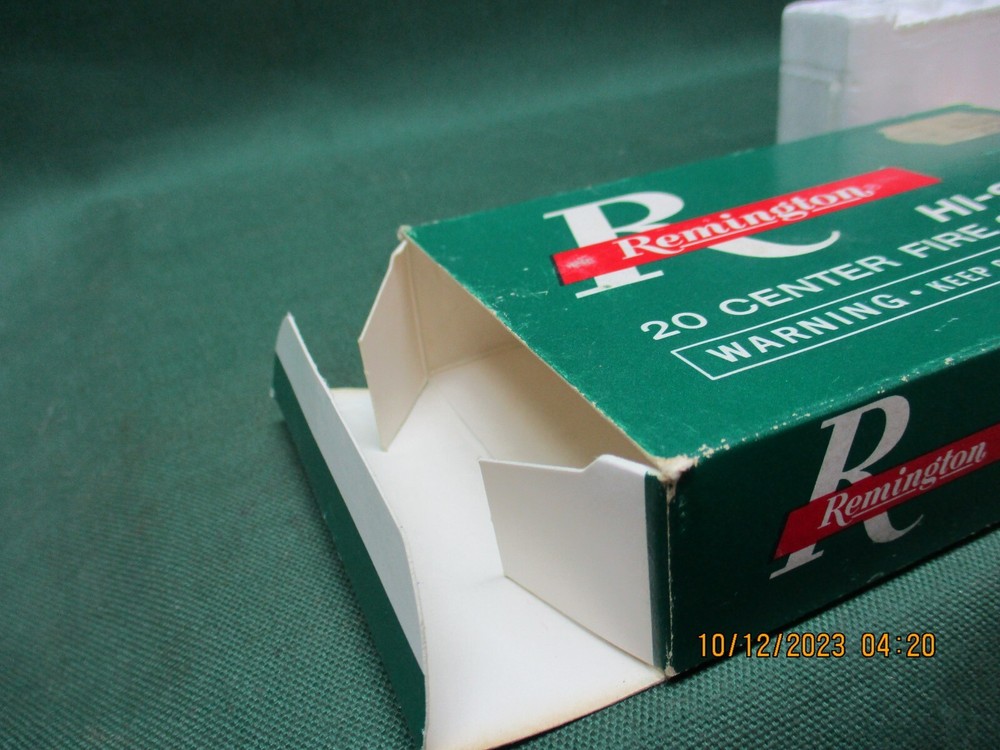 Vintage Remington, 30-06 Springfield, 150 Gr., Ammo Box, (EMPTY)