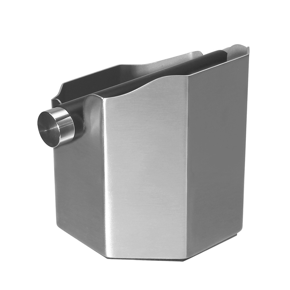 Espresso Knock Box for Coffee & Espresso Grounds Removable Bar & Non-Slip Base