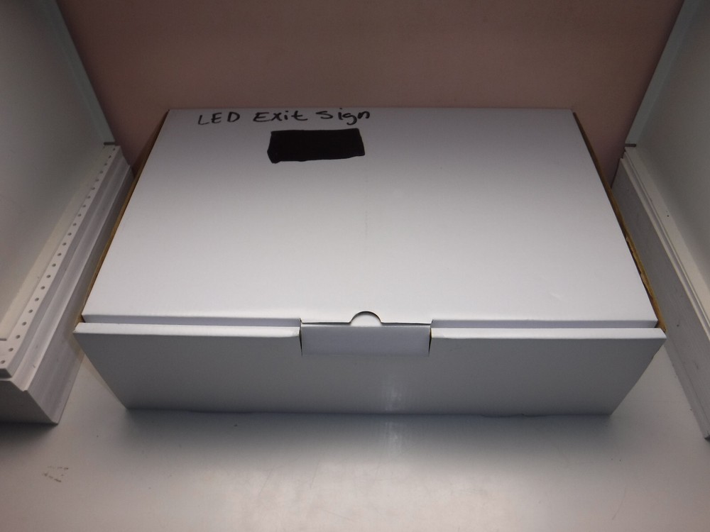 Cooper Lighting ECHX1RT Sure-Lites Series Exit Sign Chicago Approved