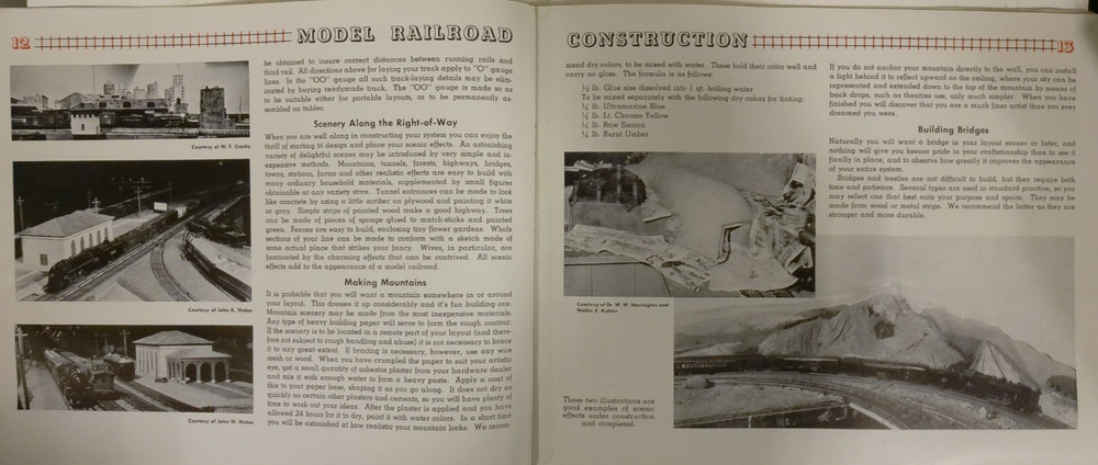 RARE 1937? Scale-Craft Trains Catalog