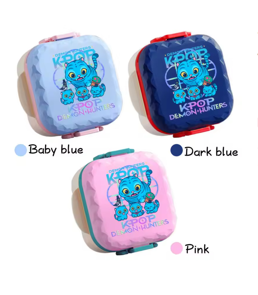 1 PC Random Kpop Devil Hunter Lunch Box Food Container For Kids