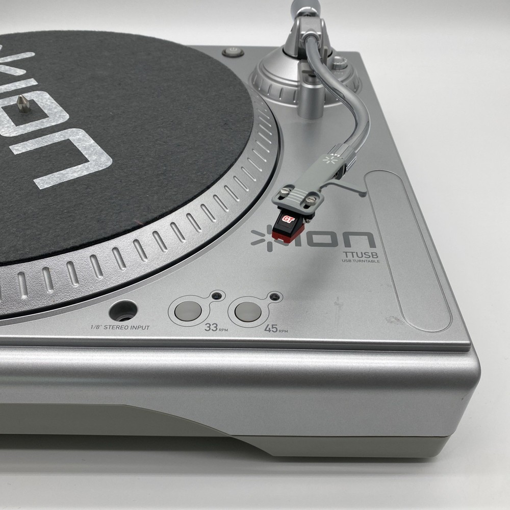 ION TTUSB USB Turntable Record Player RCA & USB Fully Tested