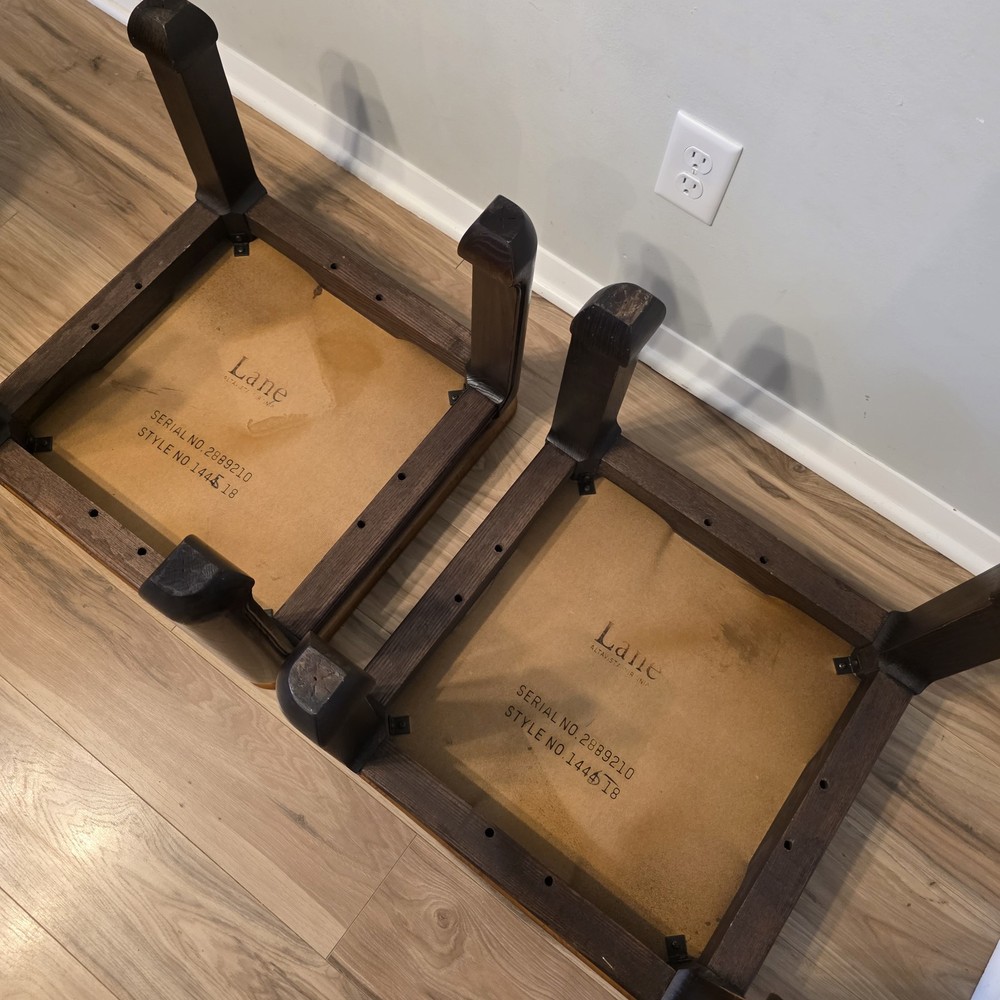 Lane Altaviata Ming Style Side Table - Pair