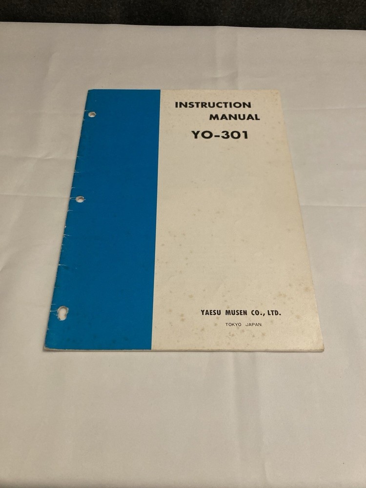 Yaesu Original Manuals