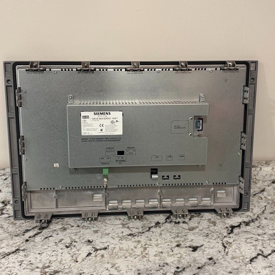 Used - Siemens 6AV6643-0DD01-1AX1 Multi Panel Interface Display MP277 10”