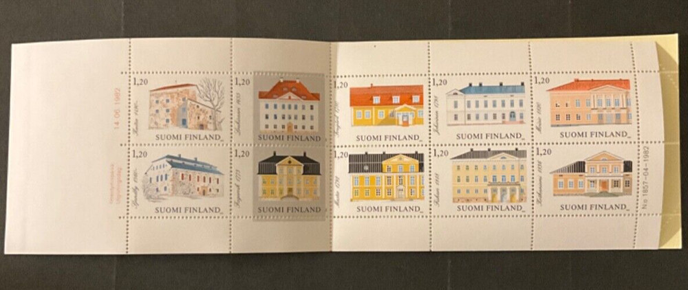Finland Scott #672 booklet never hinged