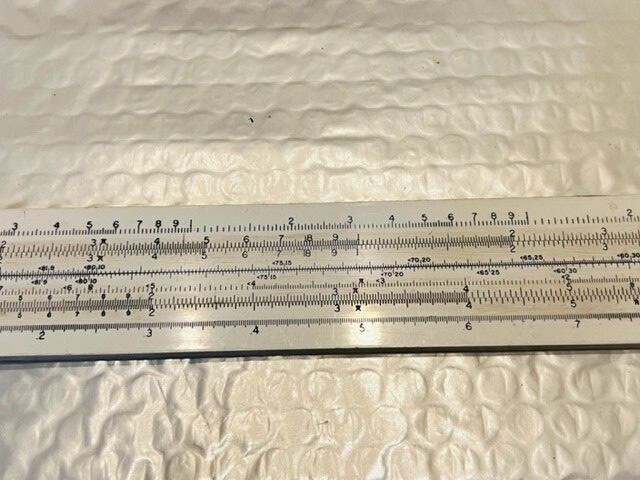 Vintage Pickett #120 Slide Rule