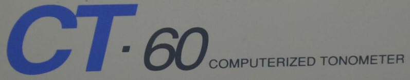 TOPCON CT-60 Computerized Tonometer[A02]