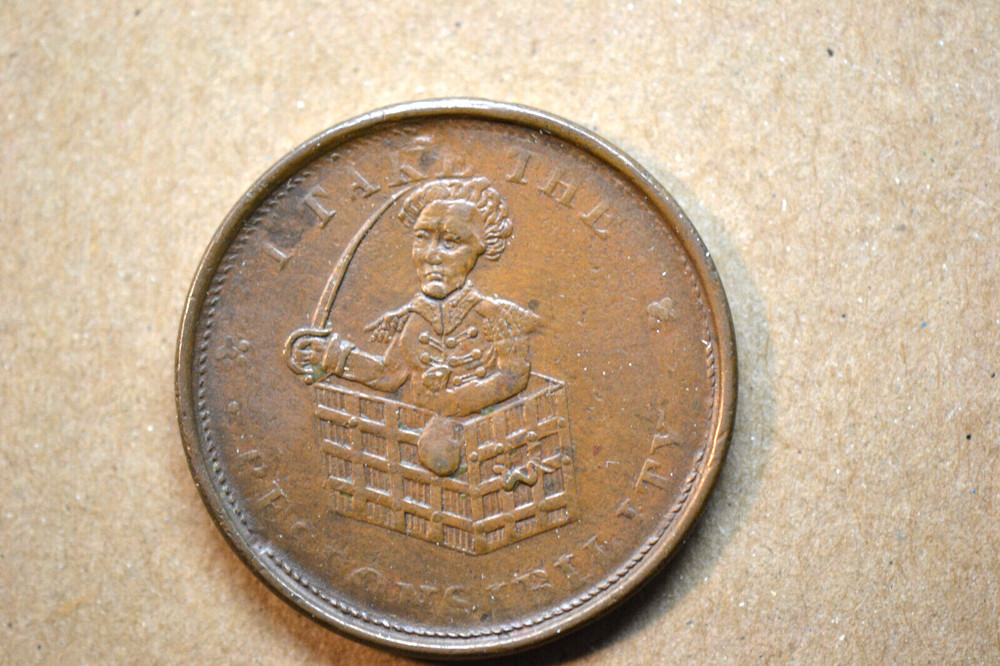 Hard Times Token- I Take The Responsibility- Brown EF